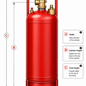 Clean Agent Gas Suppression System (HFC 227ea)
