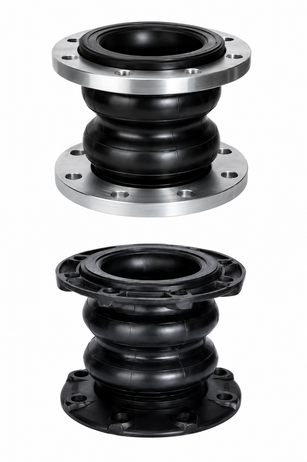 Double-Sphere Rubber Joint