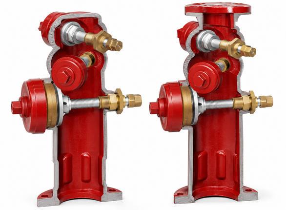 Wet Barrel Fire Hydrant