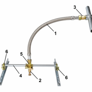 Flexible Sprinkler Drop – Braided